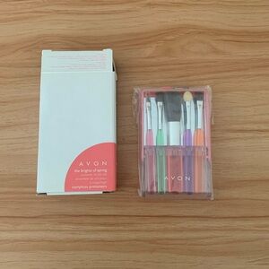 Avon Colorful Makeup Brush Set
